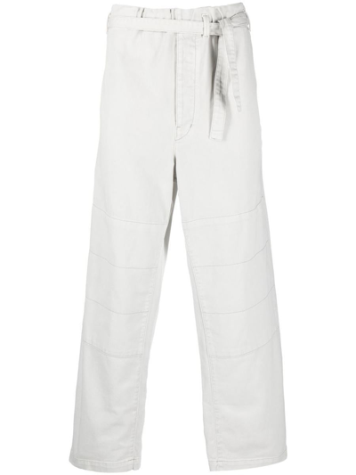 Shop Lemaire Judo Pants In Ice