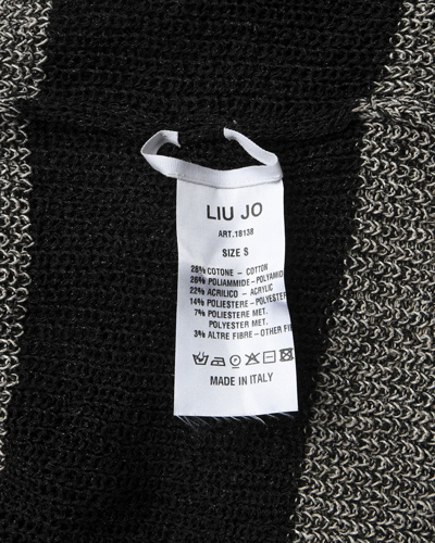 Shop Liu •jo Liu Jo Shawl In Black