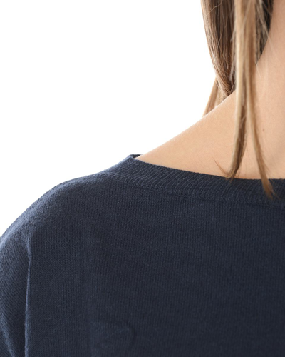 Shop Liu •jo Liu Jo Sweater In Blue