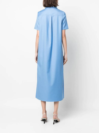 Shop Loulou Studio Dress In Blue