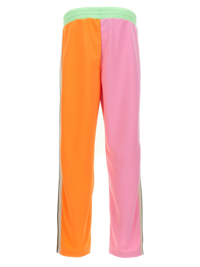 Shop Palm Angels Hunter Colorblock Track Joggers In Multicolor