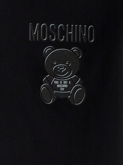 Shop Moschino Teddy T-shirt In Black