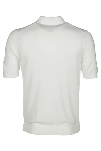 Shop Malo T-shirts And Polos White