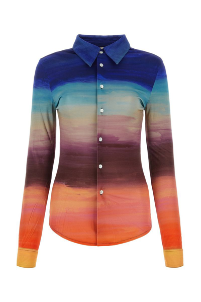 Shop Marni Shirts In Multicolor