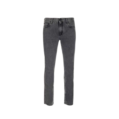 Shop Off-white Denim Jeans In Gray