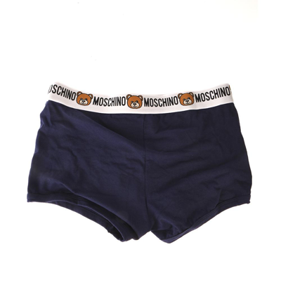 Shop Moschino Underwear Underwear In Blue