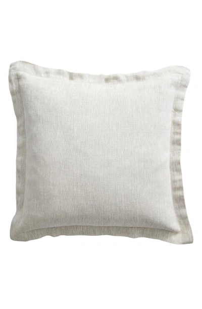 Shop Bed Threads French Linen Accent Pillow Cover In Oat Tones