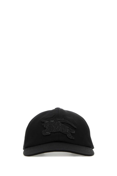 Shop Burberry Logo Patch Baseball Cap In Black