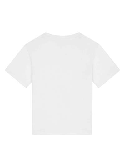 Shop Dolce & Gabbana Mascot-print Cotton T-shirt In White