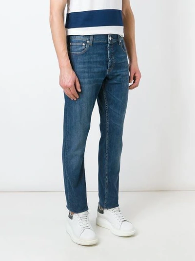 Shop Alexander Mcqueen Straight Leg Jeans