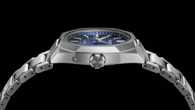 Pre-owned Seiko Psl  Astron Nexter Sbxy061 Dyna Titanium Radio Solar Watch Blue Dial 39.6mm