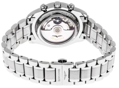 Pre-owned Longines Master Collection Automatic Chrono Steel Moonphase Mens Watch L26734516