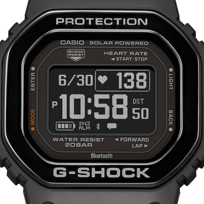 Pre-owned Casio G-shock Dw-h5600mb-1jr G-squad Bluetooth Mobile Sport Smartwatch Men Watch