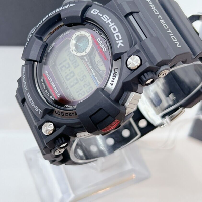 Pre-owned G-shock Casio Gwf-1000-1jf  Men's Watch Japan Master Of Frogman Black 53mm