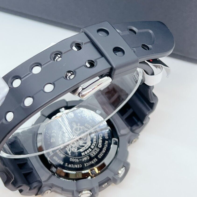 Pre-owned G-shock Casio Gwf-1000-1jf  Men's Watch Japan Master Of Frogman Black 53mm