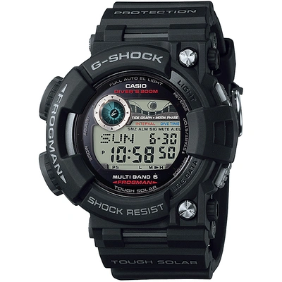 Pre-owned G-shock Casio Gwf-1000-1jf  Men's Watch Japan Master Of Frogman Black 53mm