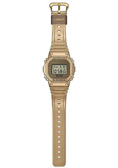Pre-owned Casio G-shock Dwe-5600hg-1jr Men's Watch Box Set With Replacement Parts