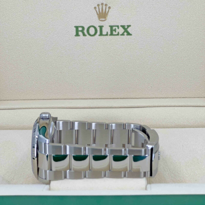 Pre-owned Rolex Datejust, 36mm, Green Slate Roman, Oyster, Fluted, 126234, Unworn, 2023