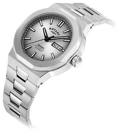 Pre-owned Rotary Sport Automatic (40mm) Silver Sunray Dial / Stainless Steel Gb05490/06
