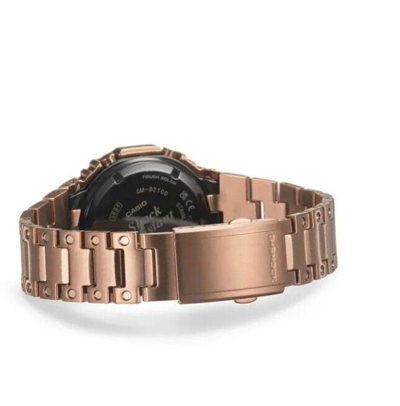 Pre-owned Casio G-shock Gm-b2100gd-5a 200m Wr Wrist Digital Unisex Watch Rose Gold Ak