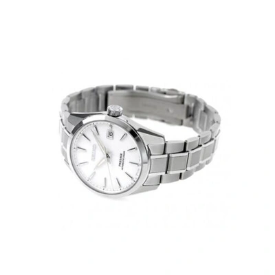 Pre-owned Seiko Presage Sharp Edged 3 Days Movement Mechanical Watch Sarx115 Usus