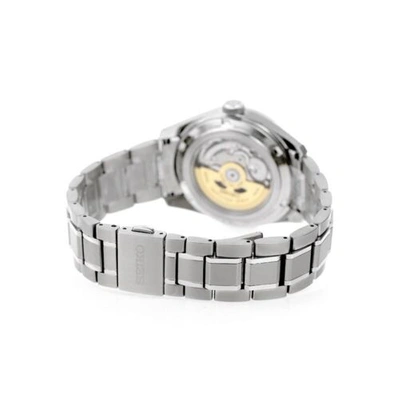 Pre-owned Seiko Presage Sharp Edged 3 Days Movement Mechanical Watch Sarx115 Usus