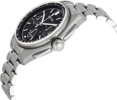 Pre-owned Bulova Precisionist Lunar Pilot Chronograph High Performance Quartz Moon Watch