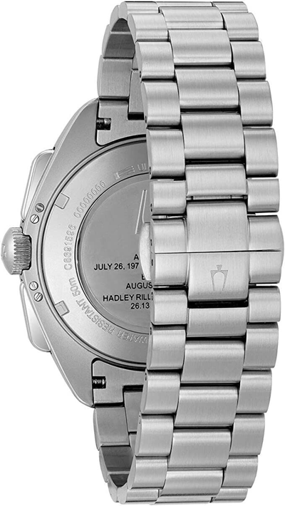 Pre-owned Bulova Precisionist Lunar Pilot Chronograph High Performance Quartz Moon Watch