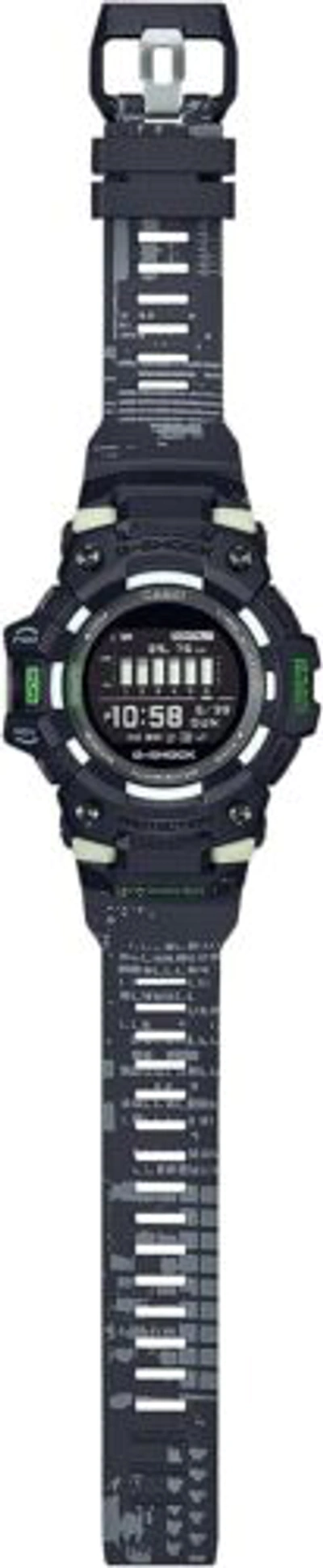Pre-owned Casio G-shock Gbd-100lm-1jf G-squad Box Bluetooth Step Tracker Watch Men