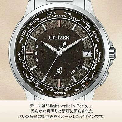Pre-owned Citizen Cb1020-62h Xc Basic Collection Happy Flight Eco Drive Date Indicator