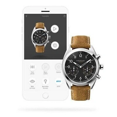 Pre-owned Kronaby Apex Hybrid Smart Watch S3112-1