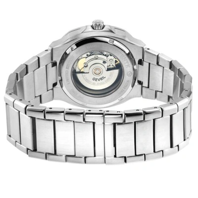 Pre-owned Gv2 By Gevril Men's 18401b Potente Moon Phase Swiss Automatic Sellita Date Watch