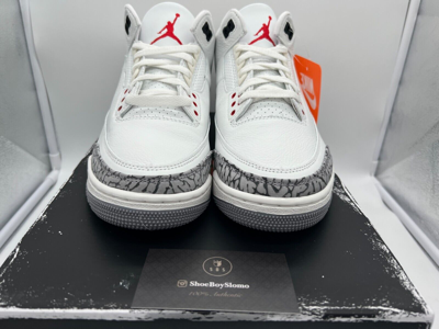 Pre-owned Jordan Brand Air  3 Retro White Cement Reimagined Dn3707-100 All Sizes 4y-13