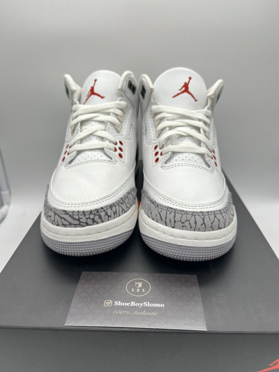 Pre-owned Jordan Brand Air  3 Retro White Cement Reimagined Dn3707-100 All Sizes 4y-13