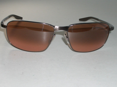 Pre-owned Serengeti Varese 8735 64[]16-130 Gradient Rose Metal Flex Hinge Wrap Sunglasses In Pink
