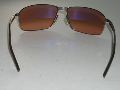 Pre-owned Serengeti Varese 8735 64[]16-130 Gradient Rose Metal Flex Hinge Wrap Sunglasses In Pink