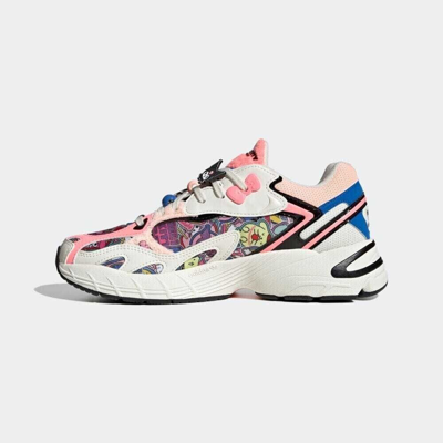 Pre-owned Adidas Originals × Hello Kitty And Friends Adidas Astir Hq4508 Unisex From Japan In White, Orange, Pink