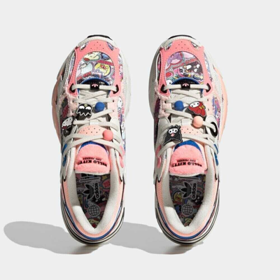 Pre-owned Adidas Originals × Hello Kitty And Friends Adidas Astir Hq4508 Unisex From Japan In White, Orange, Pink