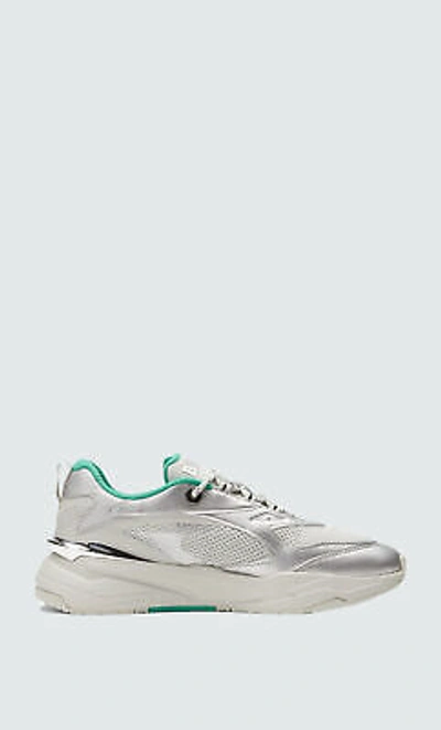 Pre-owned Puma Original Balr X Leather Sneakers Shoes For Men Brand Logo In  Silver | ModeSens