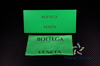 Pre-owned Bottega Veneta Bv1122s 001 Square Black Shiny Grey 51 Mm Women's Sunglasses In Gray