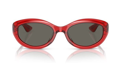 Pre-owned Oliver Peoples 0ov5513su-1969c 1761r5 Translucent Red/carbon Grey Sunglasses In Gray