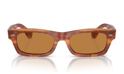 Pre-owned Oliver Peoples 0ov5510su Davri 174253 Sugi Tortoise/cognac Orange Sunglasses