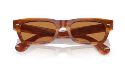 Pre-owned Oliver Peoples 0ov5510su Davri 174253 Sugi Tortoise/cognac Orange Sunglasses