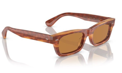 Pre-owned Oliver Peoples 0ov5510su Davri 174253 Sugi Tortoise/cognac Orange Sunglasses