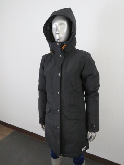Pre-owned The North Face Womens  Tnf Snow Down Hooded Parka Warm Winter Jacket - Black In Tnf Black