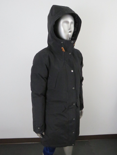 Pre-owned The North Face Womens  Tnf Snow Down Hooded Parka Warm Winter Jacket - Black In Tnf Black