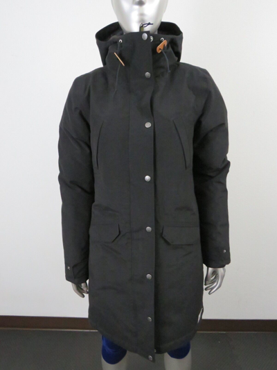 Pre-owned The North Face Womens  Tnf Snow Down Hooded Parka Warm Winter Jacket - Black In Tnf Black