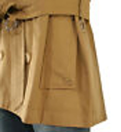 Pre-owned Ralph Lauren Purple Label Collection Belted Cotton Vest Jacket $2198