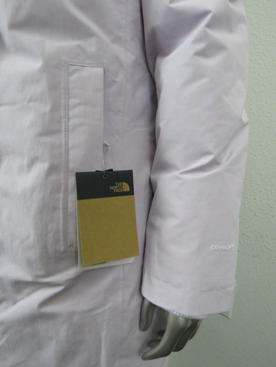 Pre-owned The North Face Womens  Arctic Parka Down Waterproof Warm Winter Jacket Lavender In White