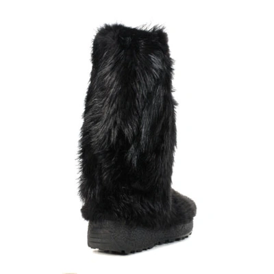 Pre-owned Pajar Men's Baffio Black Beaver Fur Boots In See Listing